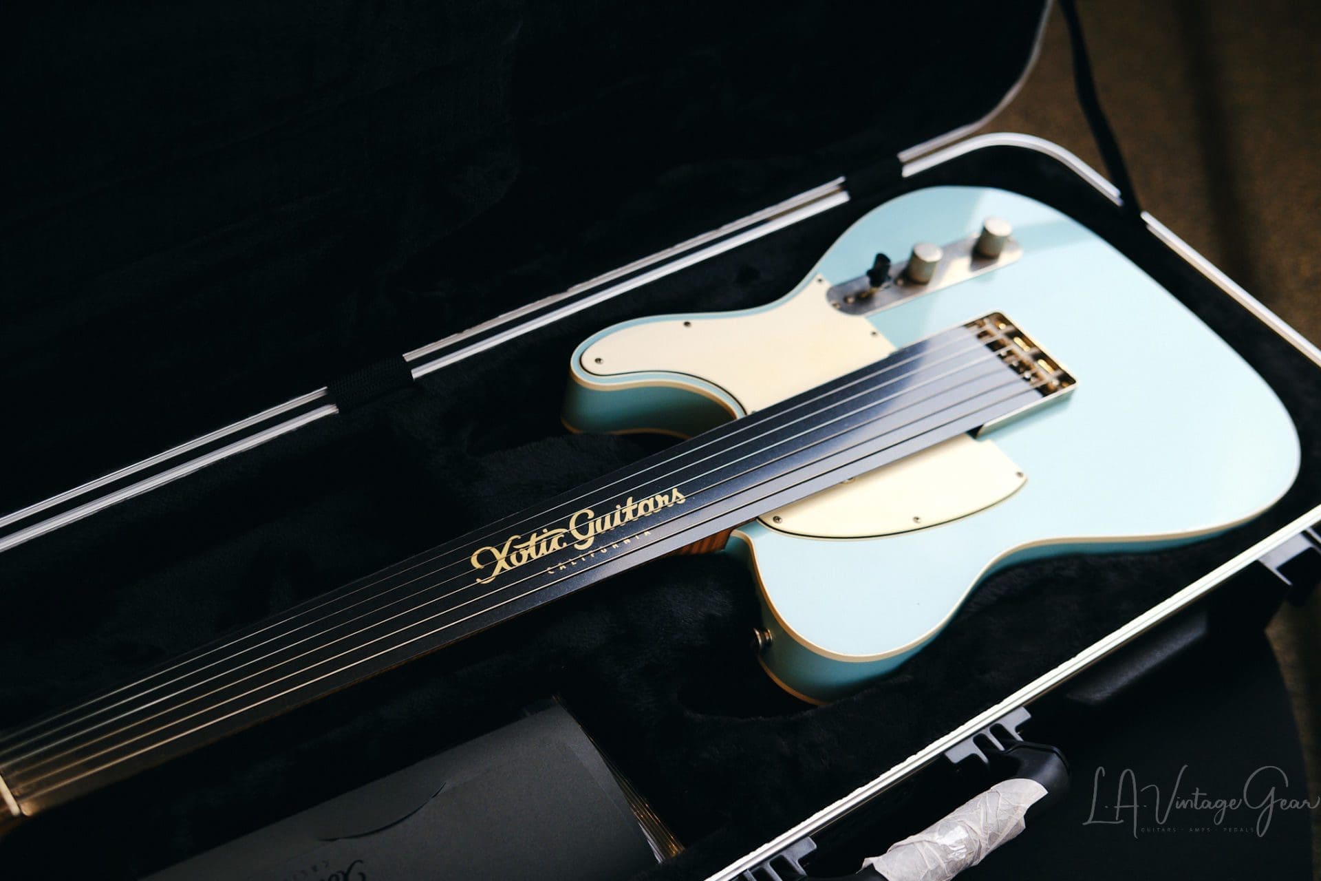 Xotic XTC1 T-Style Double Bound Electric Guitar-Sonic Blue Finish / SKB Case / Brand New Build ! - Image 20