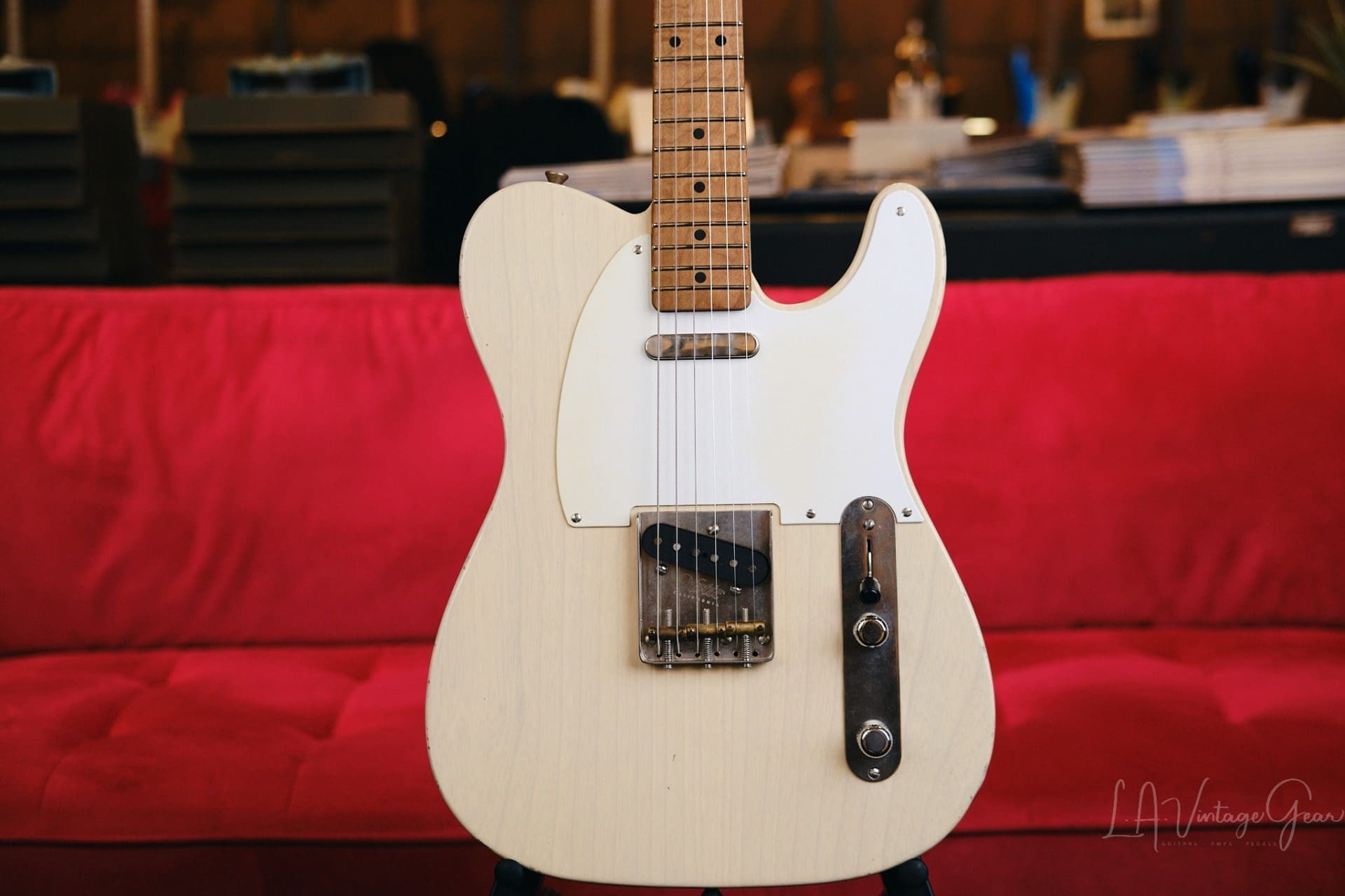 Xotic XTC1 T-Style Electric Guitar-White Blonde Finish & Maple Fingerboard- SKB Case - Brand New ! - Image 2