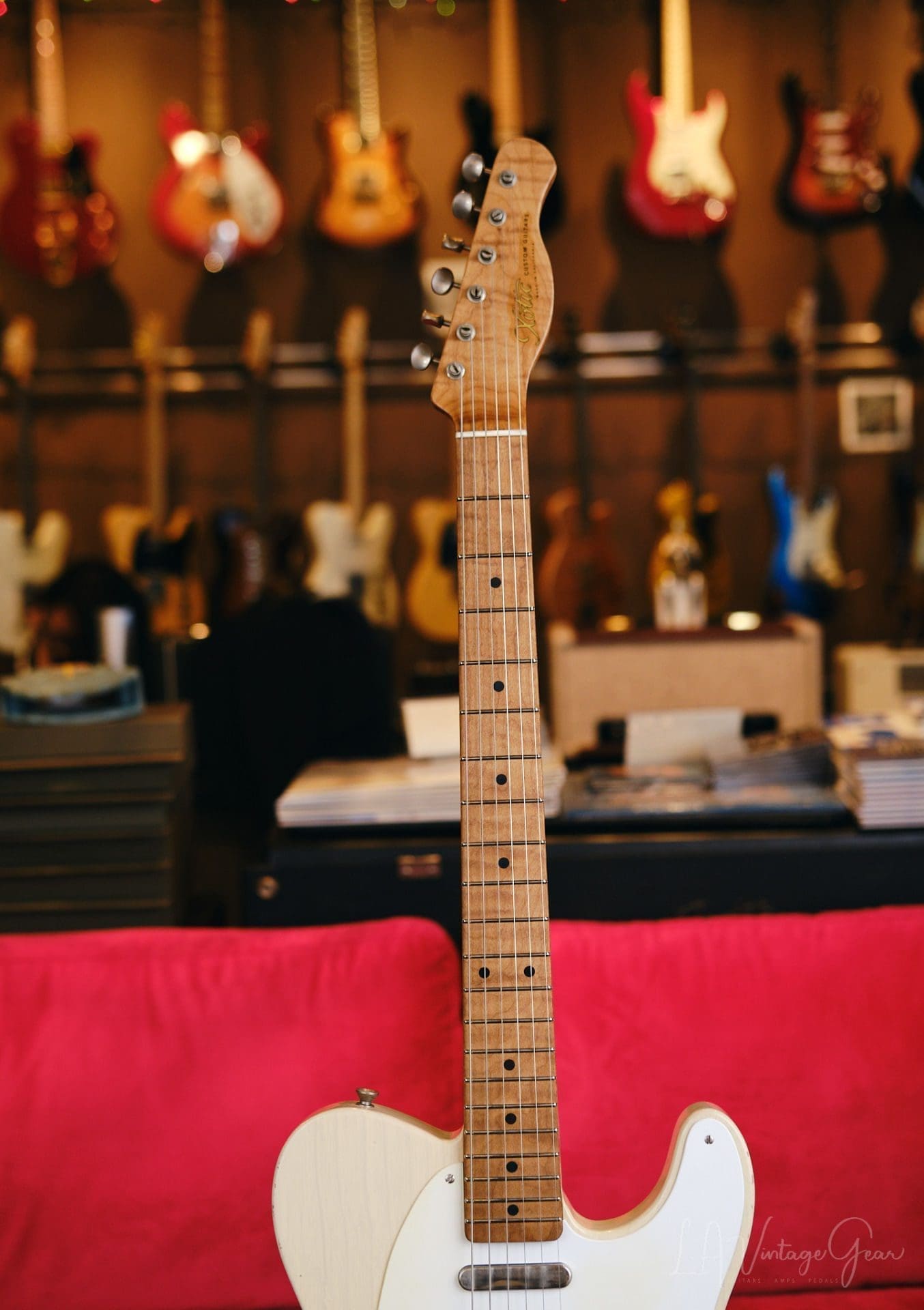 Xotic XTC1 T-Style Electric Guitar-White Blonde Finish & Maple Fingerboard- SKB Case - Brand New ! - Image 9