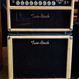 Two Rock TS1 100 Watt Head and 1×12 Closed Back Cab – Buckskin Suede and Oxblood Grill