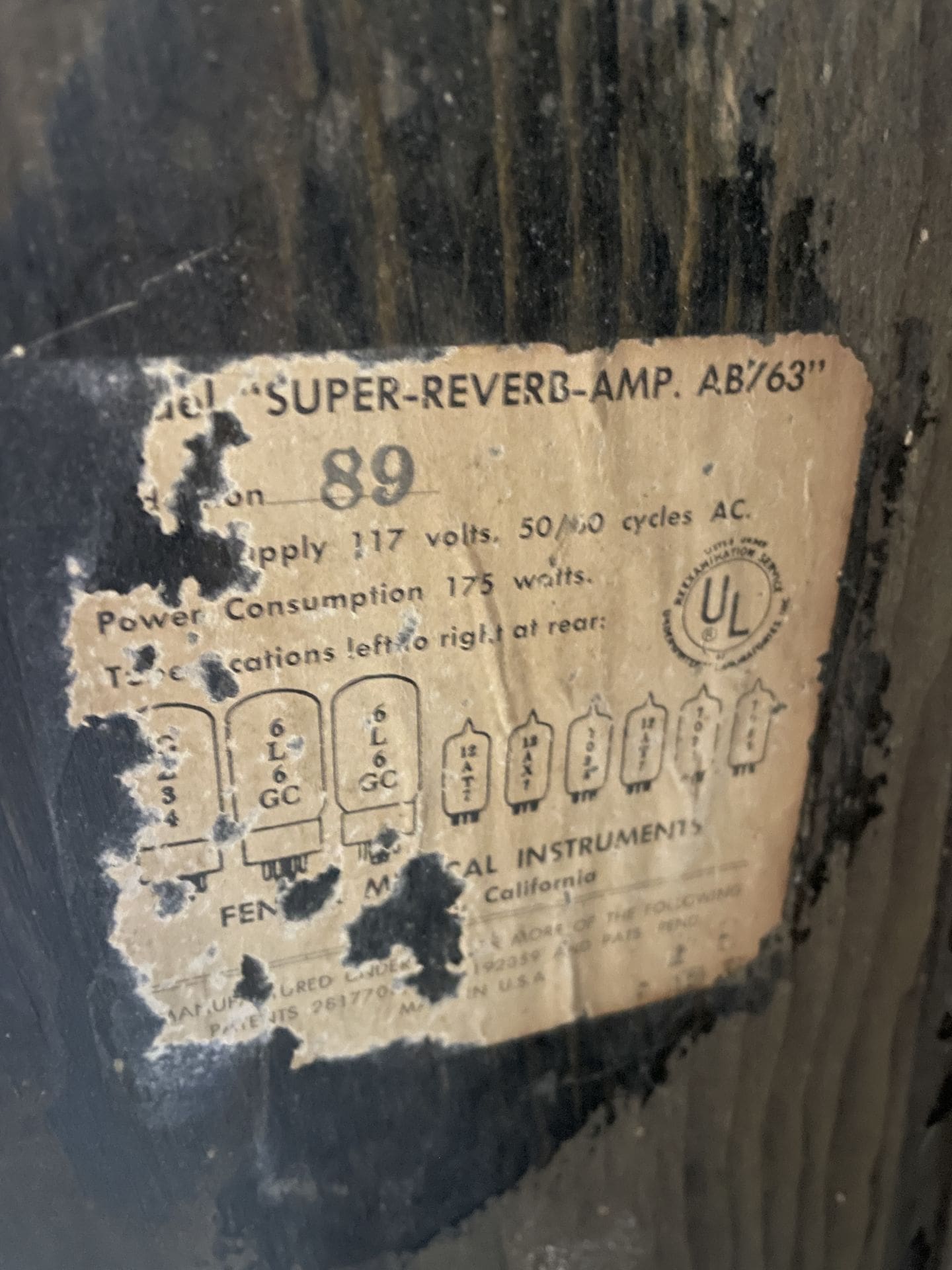 Fender 1966 Super Reverb Guitar Amplifier - A Great Workhorse of an Amp in Good Working Condition! - Image 15