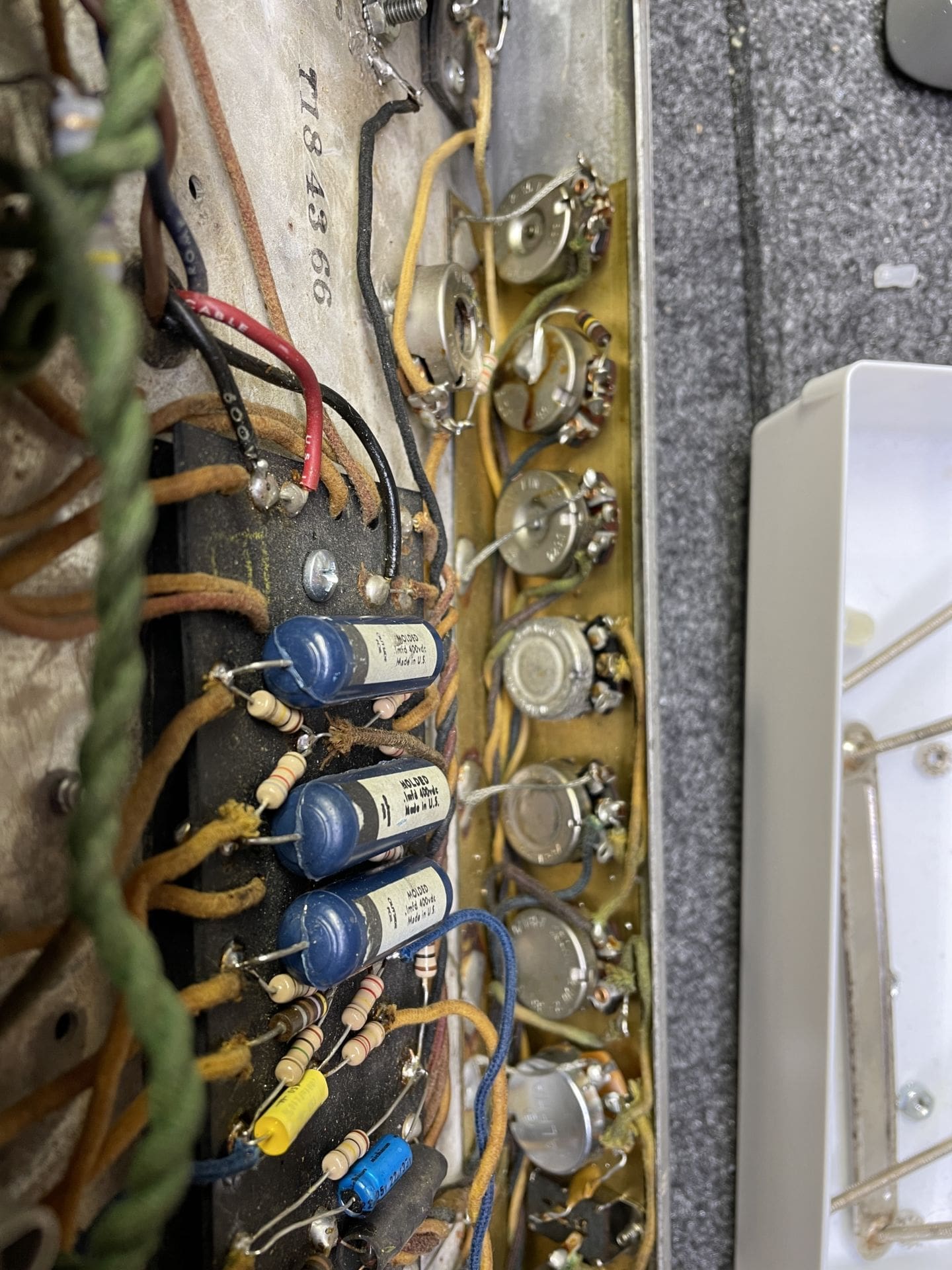 Fender 1966 Super Reverb Guitar Amplifier - A Great Workhorse of an Amp in Good Working Condition! - Image 21