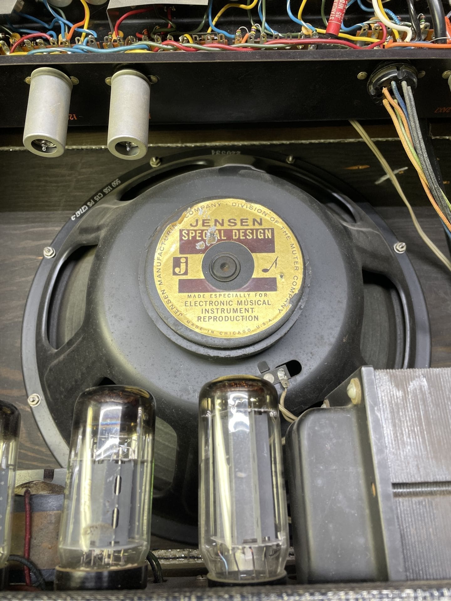 Supro 1965 697T / S6497 Combo Tremolo Valco Thunderbolt 1x15 Combo Guitar amplifier - With Original Jensen Speaker - Image 27