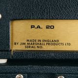 Marshall 1973 PA20 JMP Head & Matching 1917 2×10 Speaker Columns