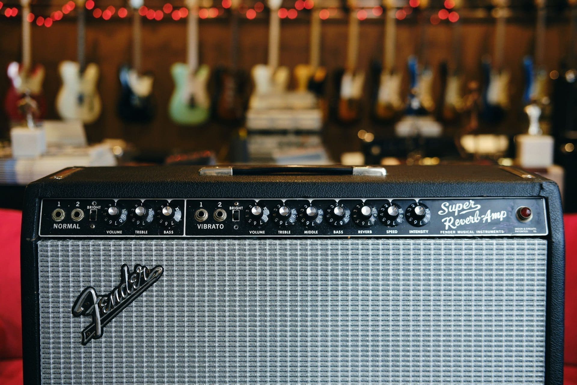 Fender 1966 Super Reverb Guitar Amplifier - A Great Workhorse of an Amp in Good Working Condition! - Image 2