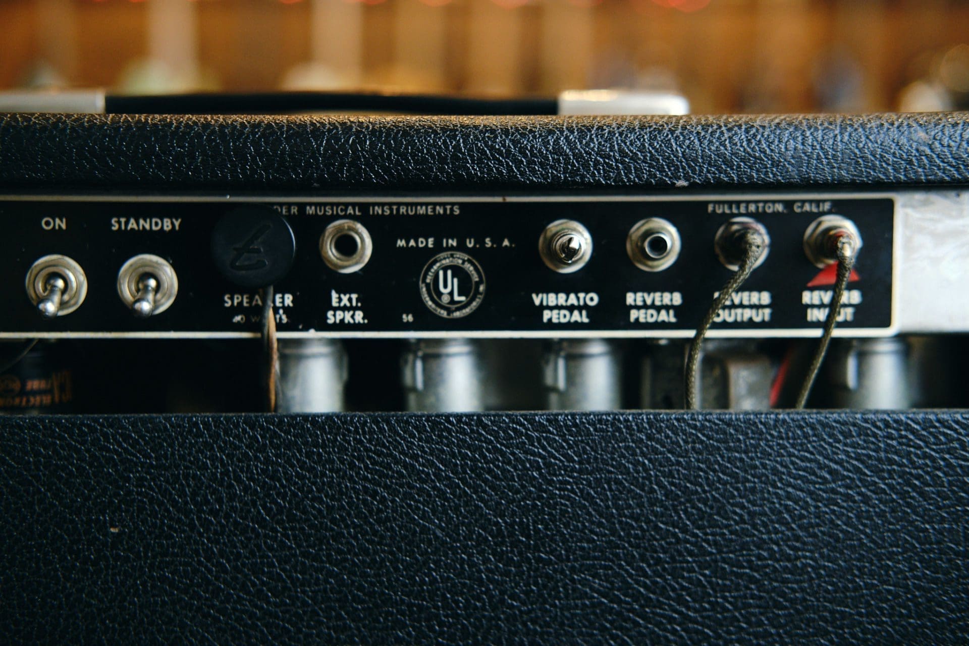 Fender 1966 Super Reverb Guitar Amplifier - A Great Workhorse of an Amp in Good Working Condition! - Image 9
