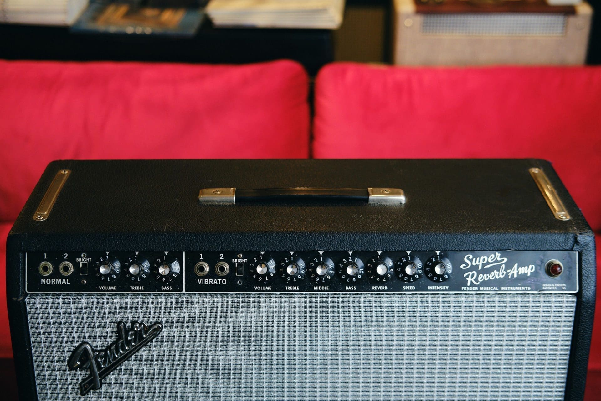Fender 1966 Super Reverb Guitar Amplifier - A Great Workhorse of an Amp in Good Working Condition! - Image 6