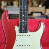 Xotic XSC1 S-Style Relic’d Electric Guitar – Dakota Red Finish & RW Fingerboard #2682- New Build!