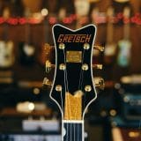 Gretsch G6136TG Players Edition Falcon Hollow Body Electric Guitar-Ebony Fingerboard, Midnight Sapphire