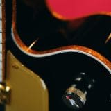 Gretsch G6136TG Players Edition Falcon Hollow Body Electric Guitar-Ebony Fingerboard, Midnight Sapphire