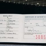 Patrick James Eggle Macon Jr. Double Cut Electric Guitar-in a Grained Black Burst Finish-Brand New!