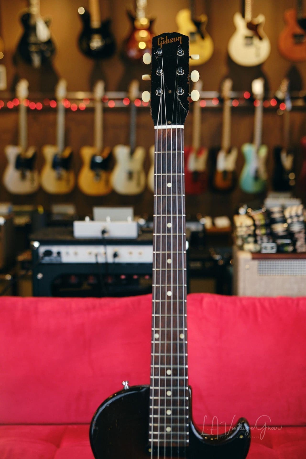 Gibson 1960 Single Cutaway Melody Maker Electric Guitar - Sunburst Finish & New Refret! - Image 9