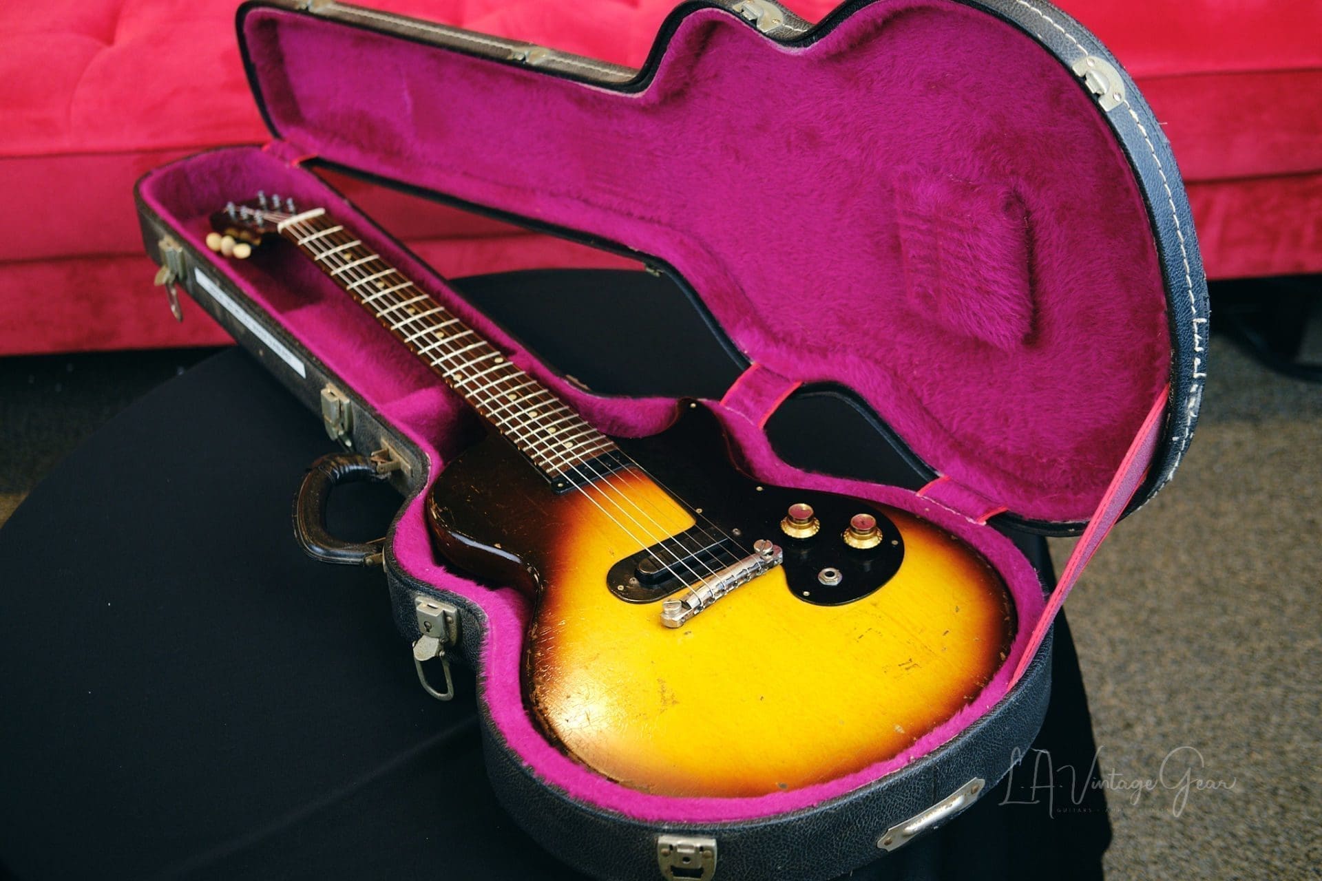 Gibson 1960 Single Cutaway Melody Maker Electric Guitar - Sunburst Finish & New Refret! - Image 21