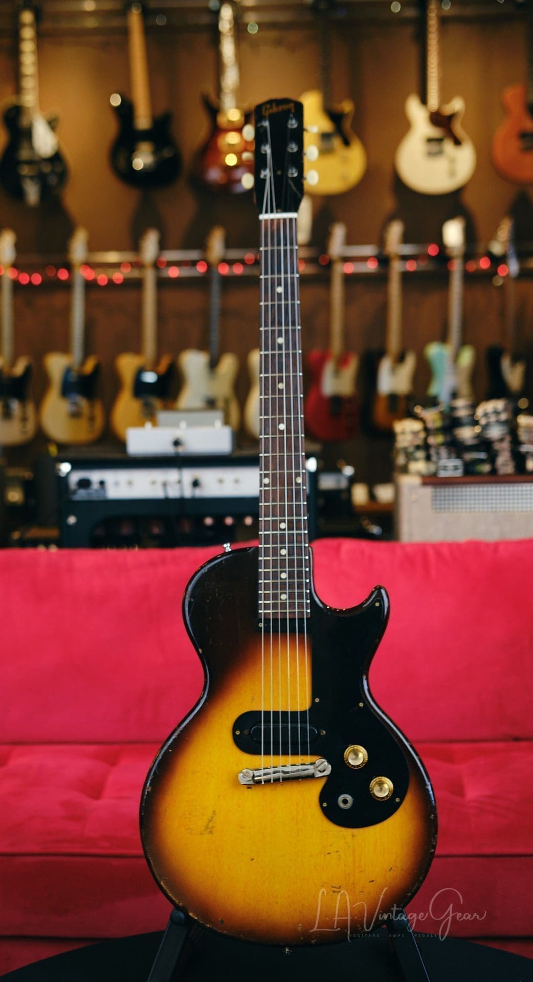 Gibson 1960 Single Cutaway Melody Maker Electric Guitar - Sunburst Finish & New Refret!