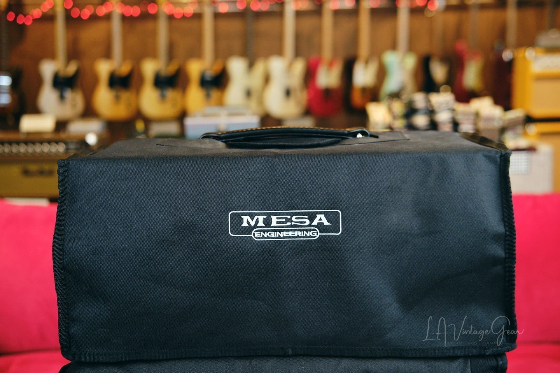 Mesa Boogie Mark V 35W Head-Black Tolex Finish with Rackmount, Footswitch, & Cover-Mint Condition! - Image 18