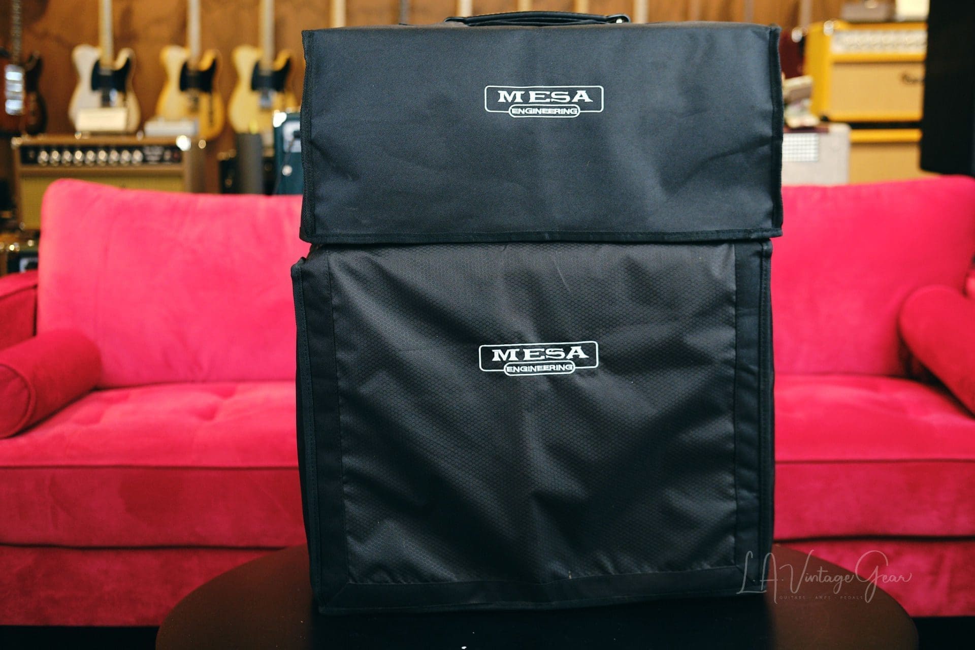 Mesa Boogie Mark V 35W Head-Black Tolex Finish with Rackmount, Footswitch, & Cover-Mint Condition! - Image 24