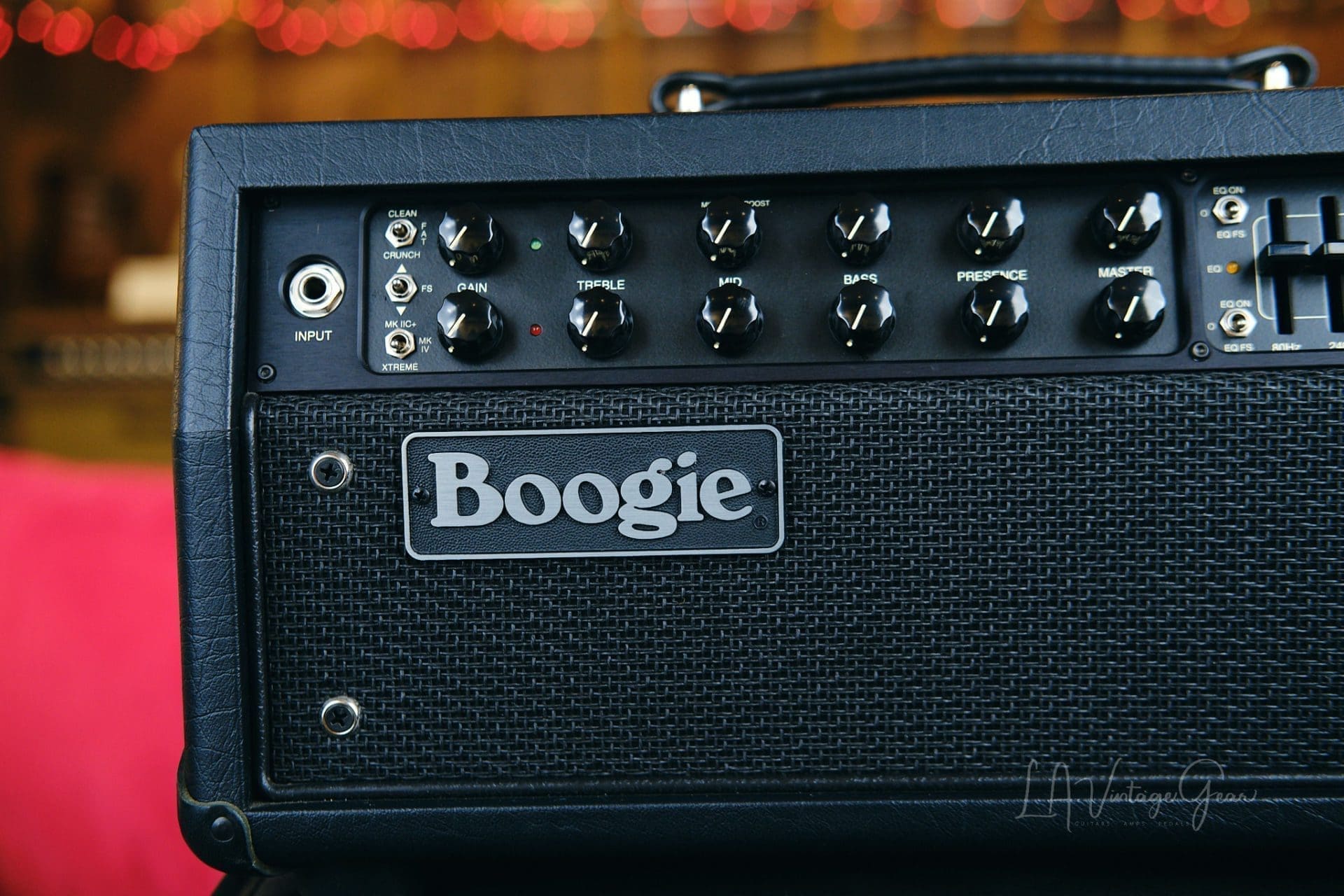 Mesa Boogie Mark V 35W Head-Black Tolex Finish with Rackmount, Footswitch, & Cover-Mint Condition! - Image 2