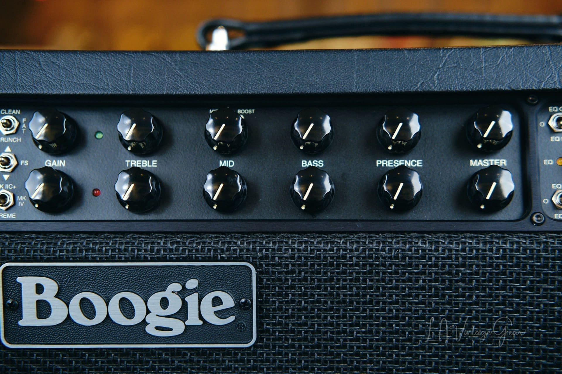 Mesa Boogie Mark V 35W Head-Black Tolex Finish with Rackmount, Footswitch, & Cover-Mint Condition! - Image 5