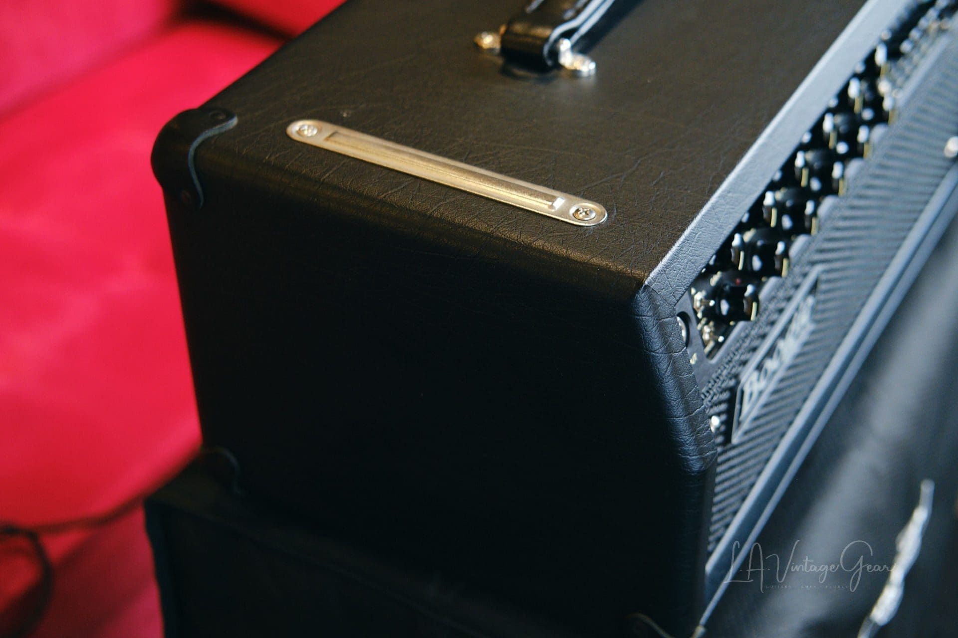 Mesa Boogie Mark V 35W Head-Black Tolex Finish with Rackmount, Footswitch, & Cover-Mint Condition! - Image 9