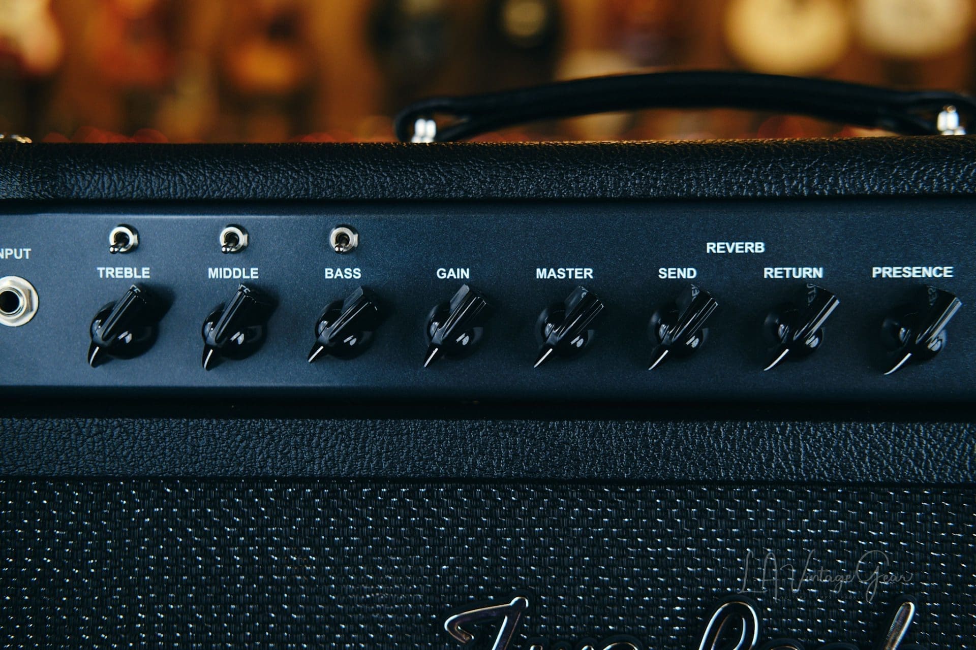 Two Rock Traditional Clean 100 Watt Head & 2x12 Cab-Black Sparkle Matrix Finish-Gently Used in Excellent Condition! - Image 7