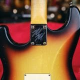 Mario Martin “Model S” Electric Guitar – Relic’d 3 Tone Sunburst Finish & Fralin Vintage Hot Pickups!