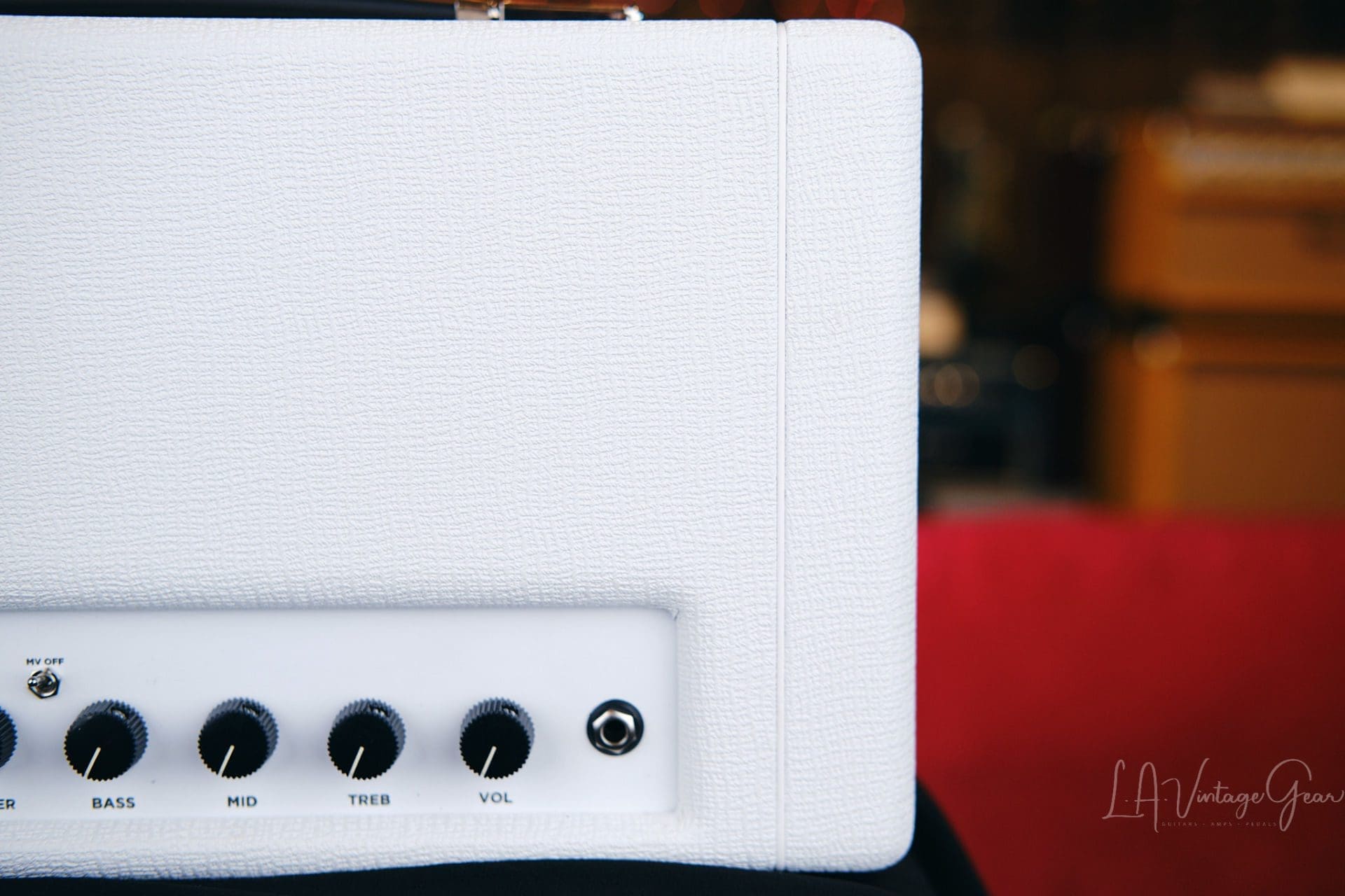 Morgan ML22 22 Watt Guitar Amp Head in White Tolex - Brand New! - Image 3