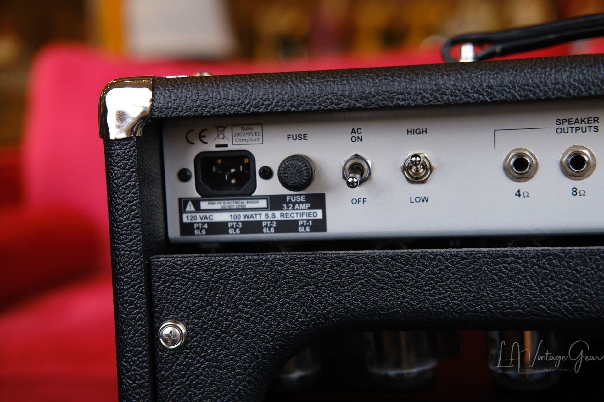 (SOLD) Two Rock Classic Reverb Head - Silver Chassis & Black Bronco Tolex Finish! In Excellent Condition! - Image 10