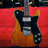 Fender 1973 Telecaster Custom Electric Guitar-Mocha Brown Finish-All Original!