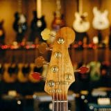 Fender “Victor Bailey Signature” 5 String Jazz Bass in a Tan Finish – 60th Anniversary