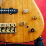 Fender “Victor Bailey Signature” 5 String Jazz Bass in a Tan Finish – 60th Anniversary