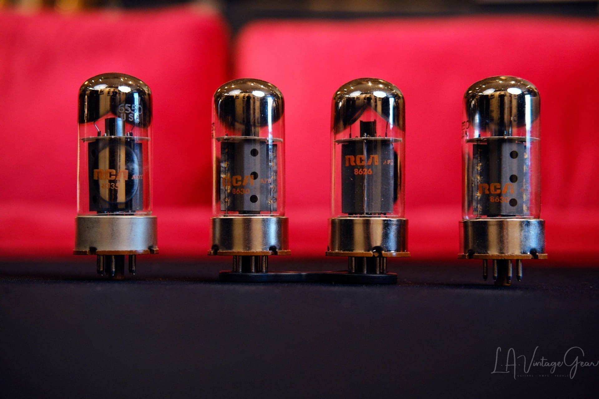 Vintage Philips 6550 Vacuum Tube Quad - Tests NOS!