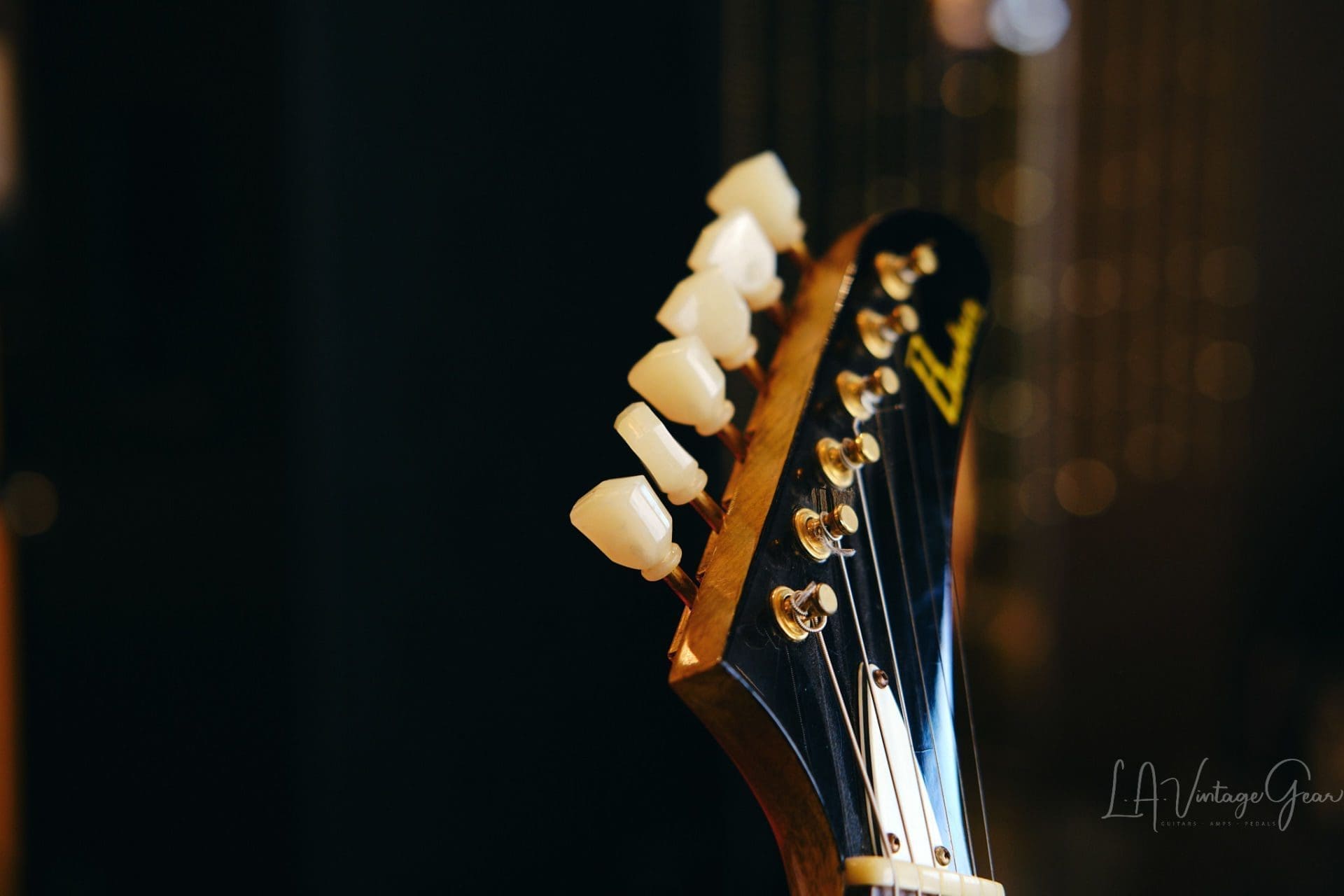 Banker '58 Spec "Excalibur" Electric Guitar 2019 - Relic'd Korina Body & Brazillian Rosewood Fretboard! Serial #46! - Image 11