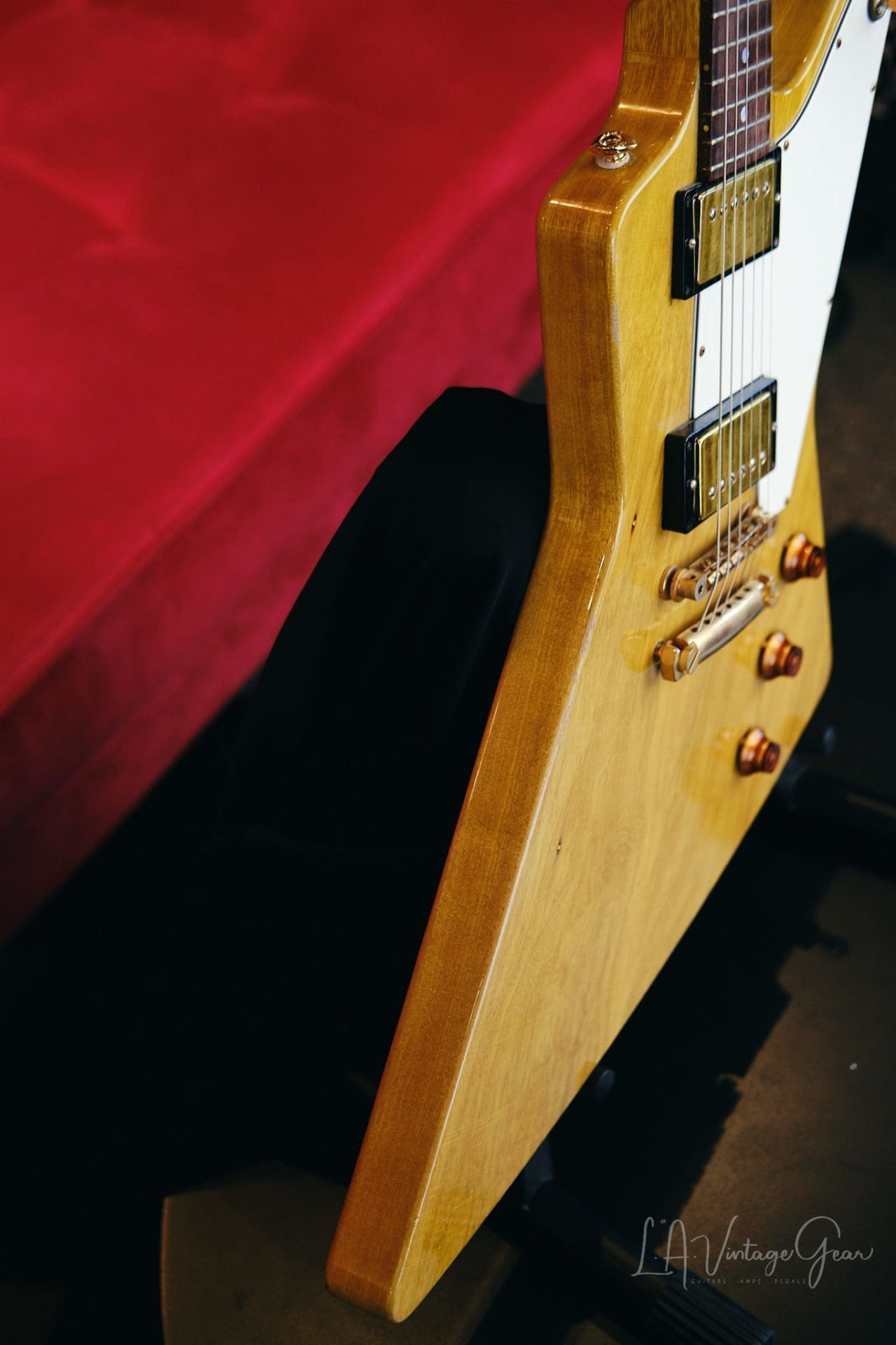 Banker '58 Spec "Excalibur" Electric Guitar 2019 - Relic'd Korina Body & Brazillian Rosewood Fretboard! Serial #46! - Image 12