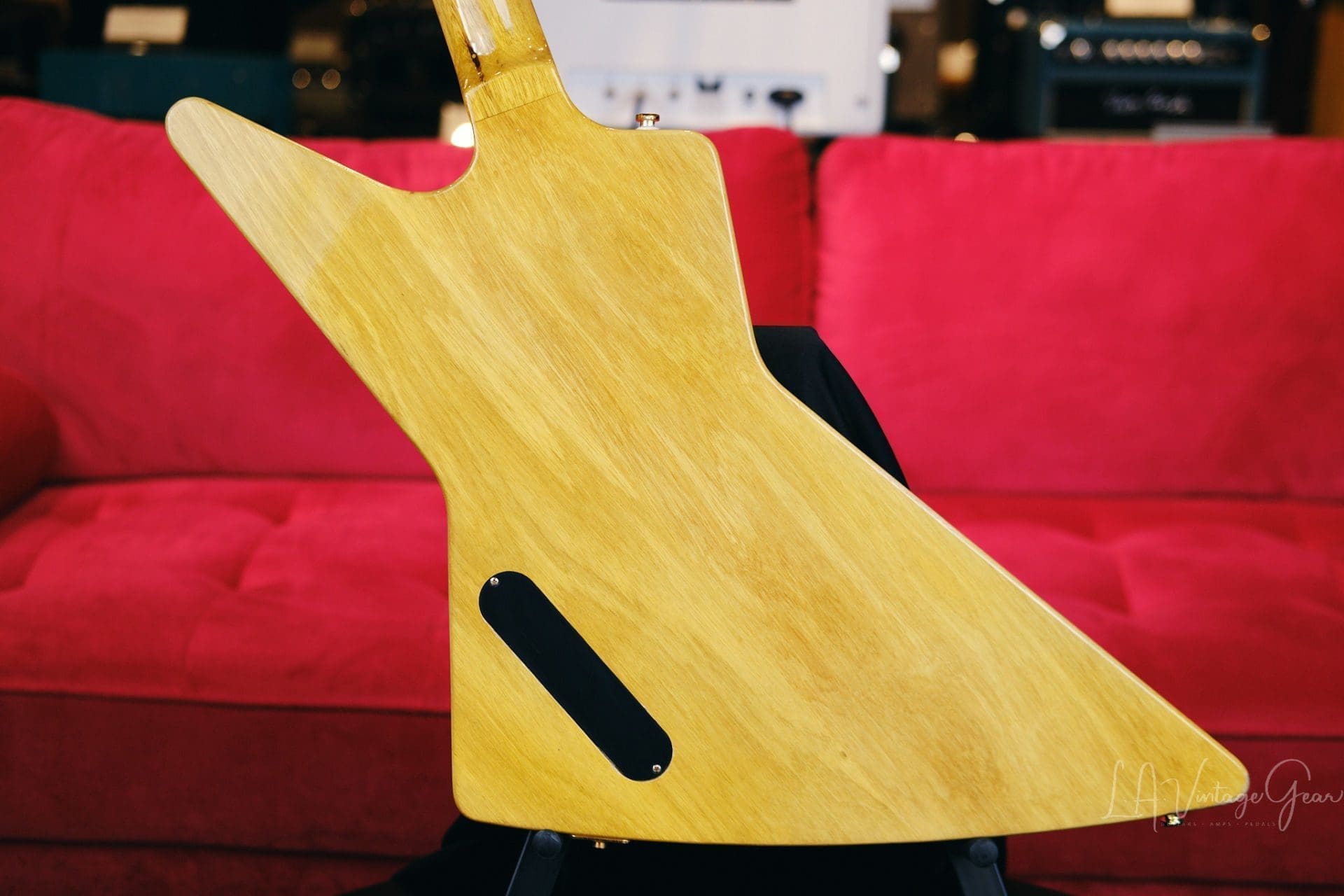 Banker '58 Spec "Excalibur" Electric Guitar 2019 - Relic'd Korina Body & Brazillian Rosewood Fretboard! Serial #46! - Image 14