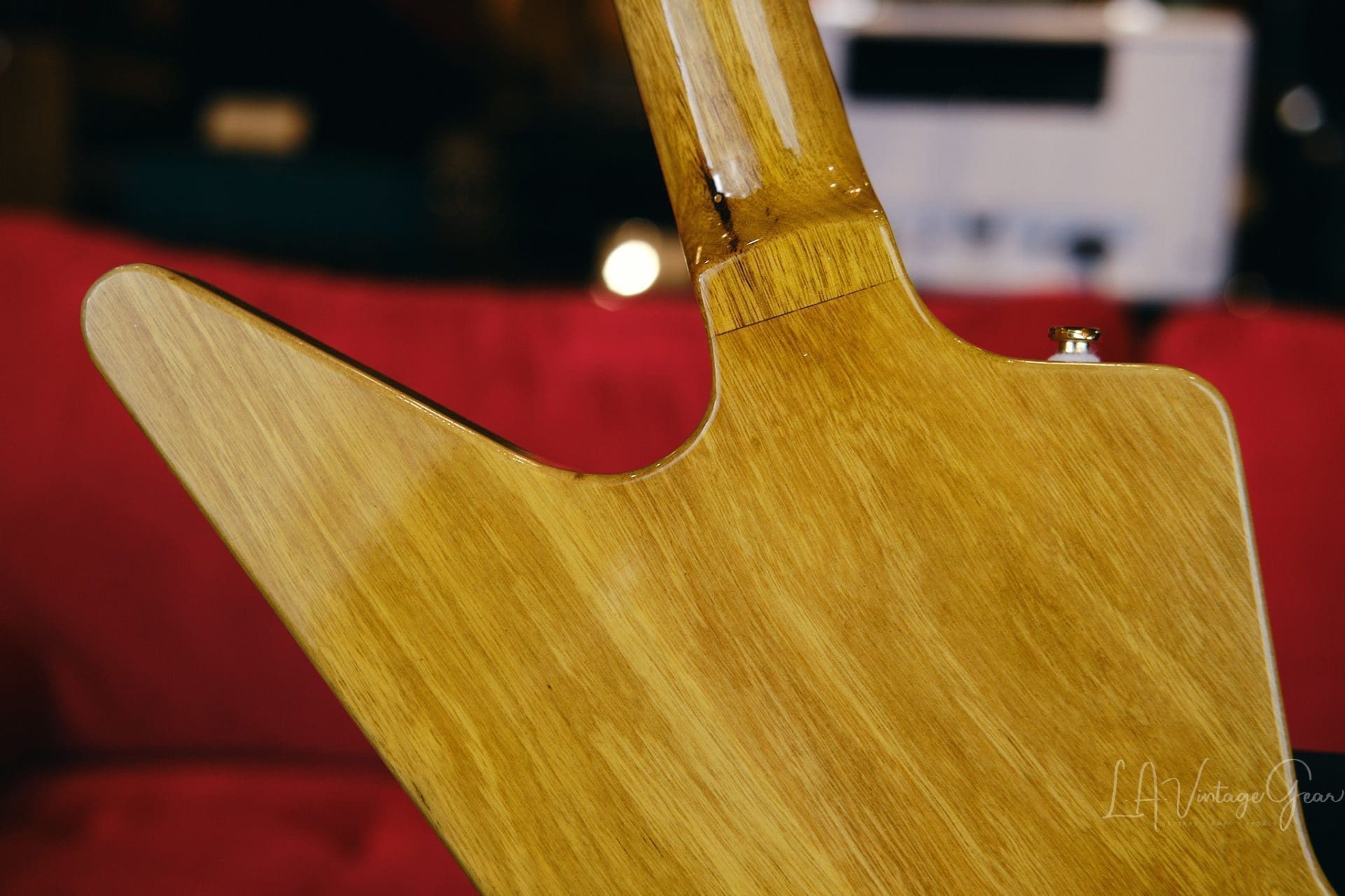 Banker '58 Spec "Excalibur" Electric Guitar 2019 - Relic'd Korina Body & Brazillian Rosewood Fretboard! Serial #46! - Image 16