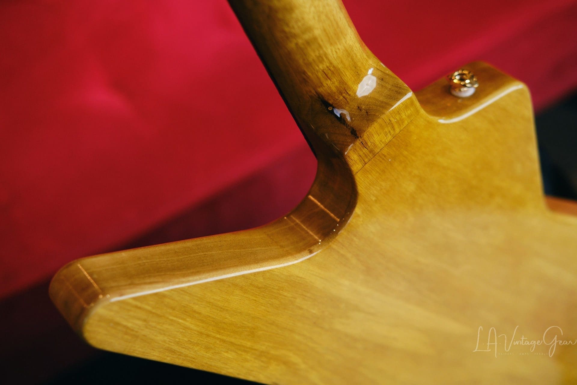 Banker '58 Spec "Excalibur" Electric Guitar 2019 - Relic'd Korina Body & Brazillian Rosewood Fretboard! Serial #46! - Image 21