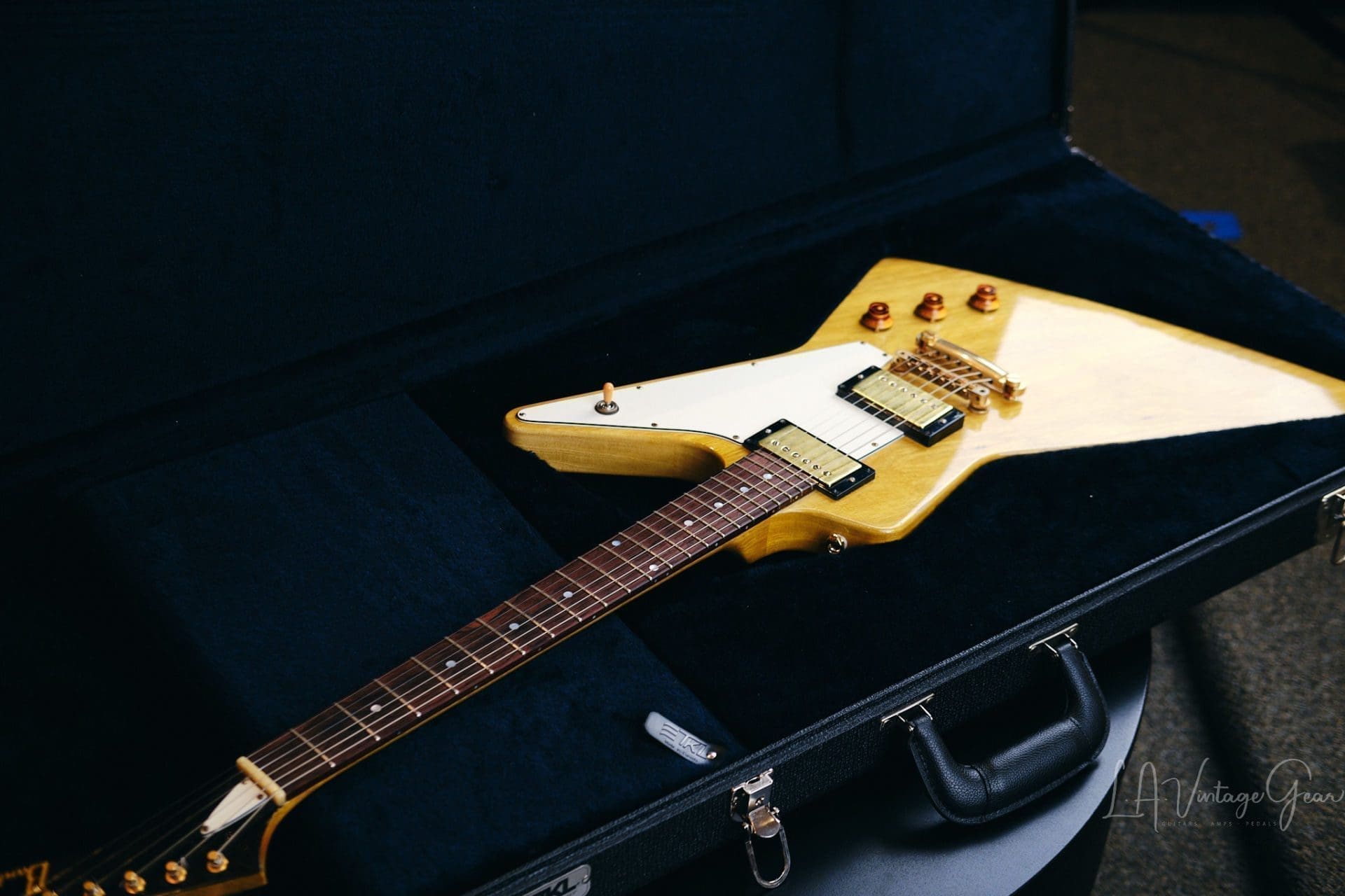 Banker '58 Spec "Excalibur" Electric Guitar 2019 - Relic'd Korina Body & Brazillian Rosewood Fretboard! Serial #46! - Image 23