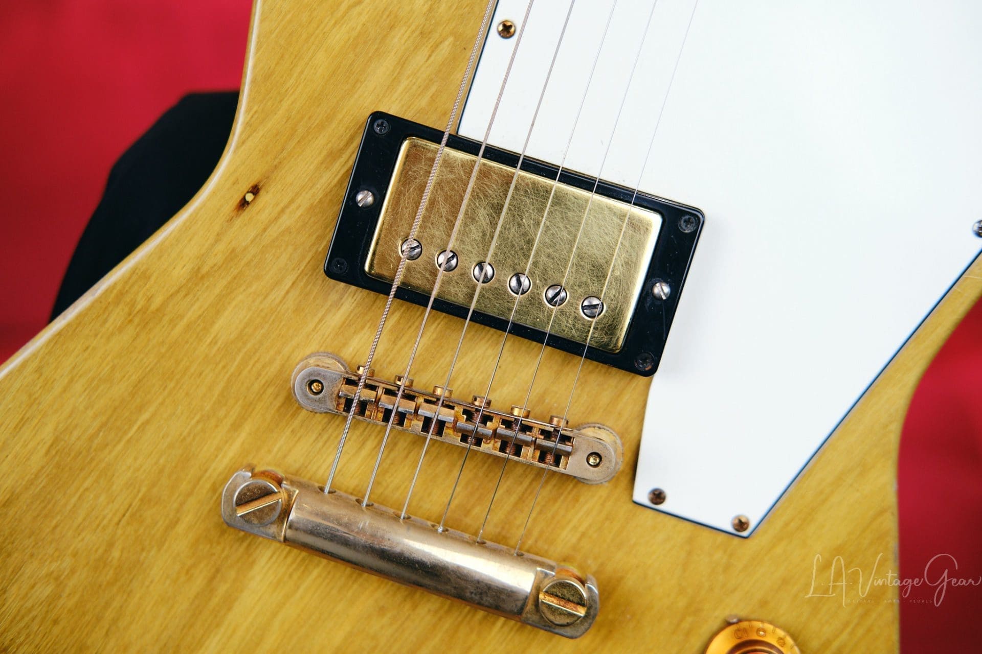 Banker '58 Spec "Excalibur" Electric Guitar 2019 - Relic'd Korina Body & Brazillian Rosewood Fretboard! Serial #46! - Image 4