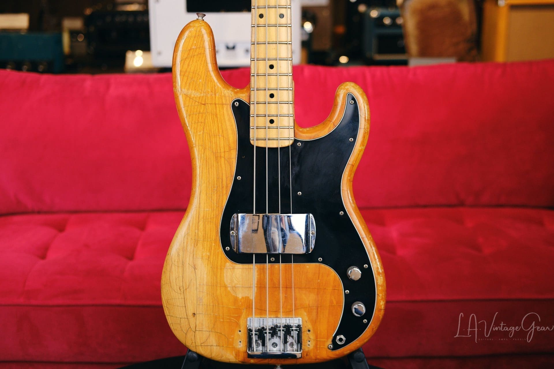 Fender 1975 Precision Bass Natural Finish - Great Deal on A Vintage P Bass!