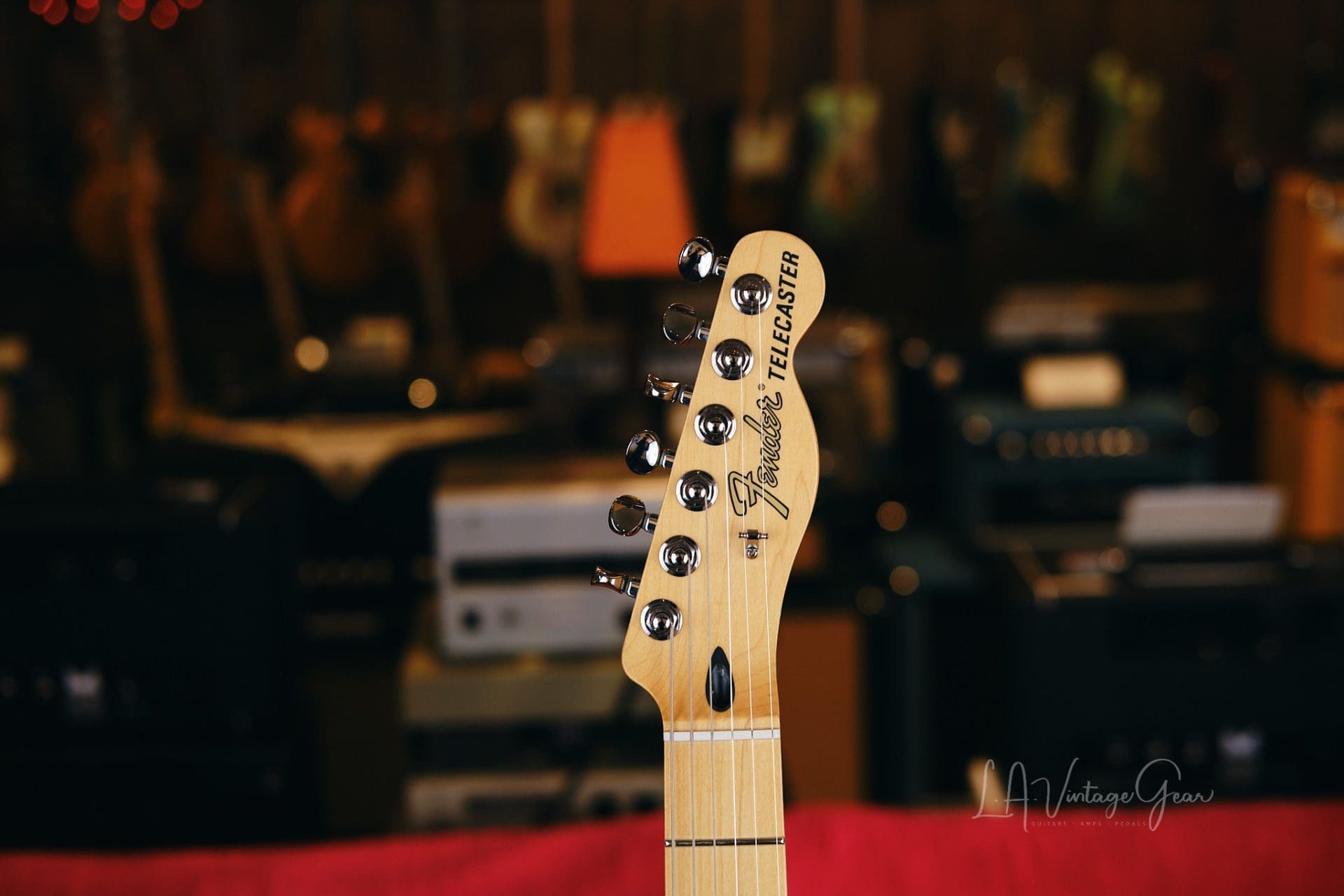 Fender Deluxe Nashville Telecaster Electric Guitar - Blonde Blackguard with Noisless Pickups! - Image 12