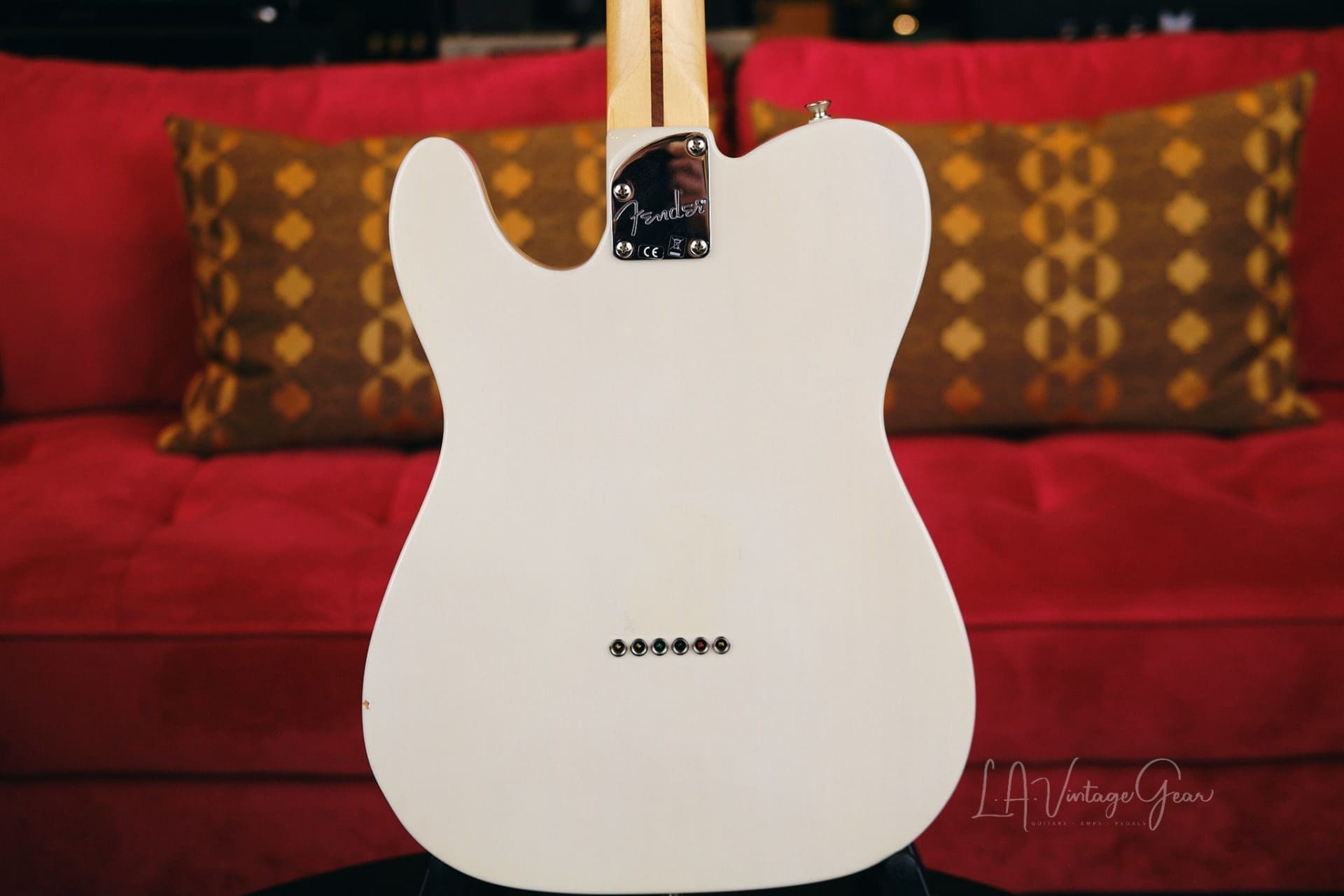 Fender Deluxe Nashville Telecaster Electric Guitar - Blonde Blackguard with Noisless Pickups! - Image 13