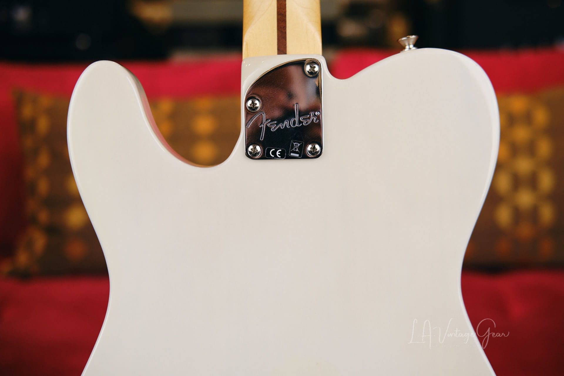 Fender Deluxe Nashville Telecaster Electric Guitar - Blonde Blackguard with Noisless Pickups! - Image 14