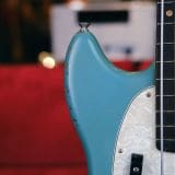 Fender “JMJ” Justin Meldel-Johnsen Signature Road Worn Mustang Bass Guitar – Relic’d Daphne Blue Finish