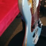 Fender 60th Anniversary Road Worn Jazz Bass In A  Firemist Silver Finish – Pau Ferro Fretboard Mid 60’s C Neck Profile!