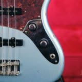 Fender 60th Anniversary Road Worn Jazz Bass In A  Firemist Silver Finish – Pau Ferro Fretboard Mid 60’s C Neck Profile!