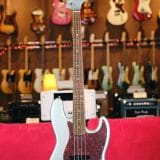 Fender 60th Anniversary Road Worn Jazz Bass In A  Firemist Silver Finish – Pau Ferro Fretboard Mid 60’s C Neck Profile!