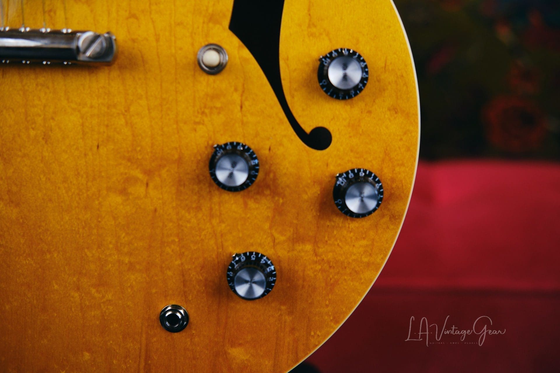 Josh Williams 'Mockingbird' JWG270 Semi-Hollowbody Electric Guitar-Vintage Natural Finish & Bloombucker Pickups! - Image 7