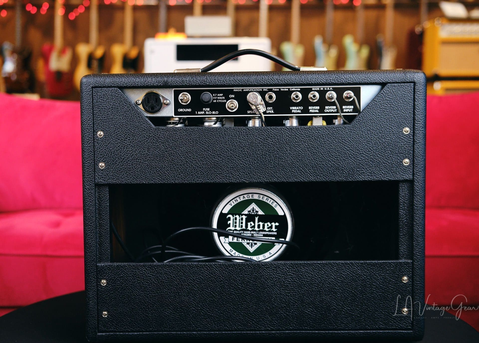 Magic Vibro Prince 1 x 12 Combo Guitar Amplifier - Rare, Sought After, and In Excellent Condition! - Image 13