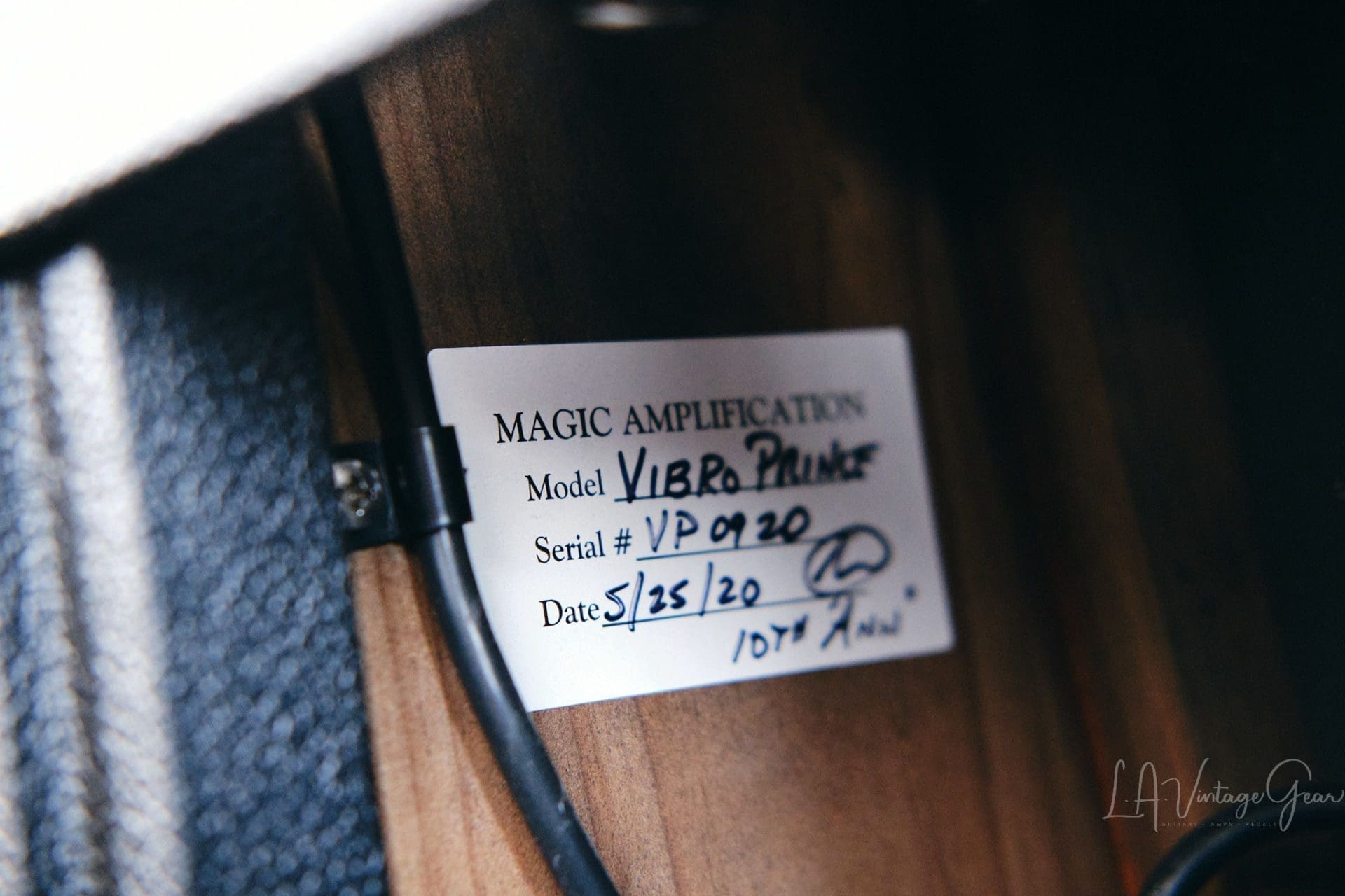 Magic Vibro Prince 1 x 12 Combo Guitar Amplifier - Rare, Sought After, and In Excellent Condition! - Image 18