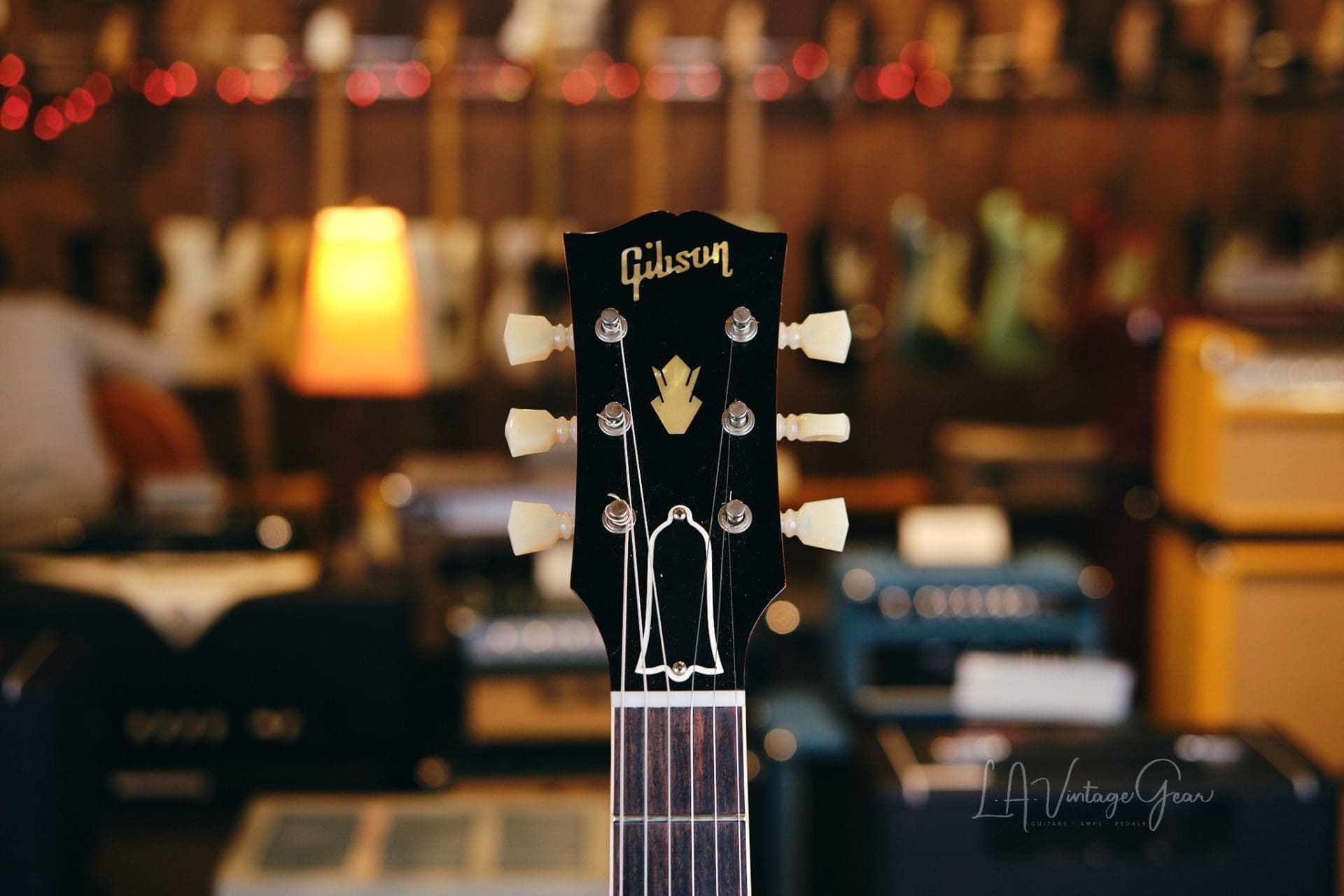 Gibson ES-335 Semi-Hollowbody '64 Historic Reissue Electric Guitar (2021) - Watermelon Red Finish - Image 14